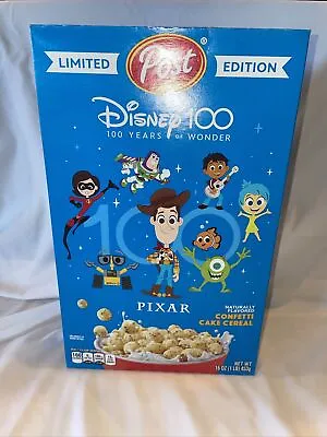 Post Disney 100 Years Of Wonder Confetti Cake Cereal 16 Oz • $13.99