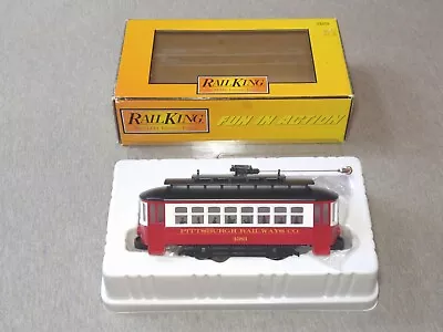 MTH RailKing O 4383 Pittsburgh Railways Co. Bump-N-Go Trolley 30-2585 ~ TS • $51