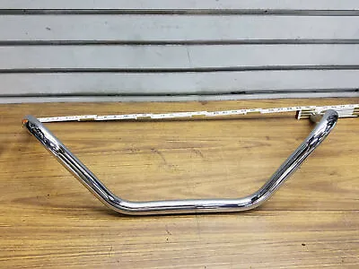 Chrome 1  Handlebars Harley Honda Motorcycle 31  Wide 6  Tall Chopper Bobber Vtx • $34.99