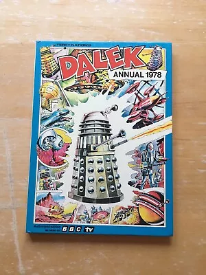 Terry Nation’s Dalek Annual 1978 Dr Who Unclipped Good Condition • £4.99