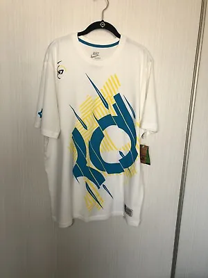 NWT Kevin Durant Nike N7 Tee Shirt Rare Native American White Mens Sz XL 2012 • $199.99