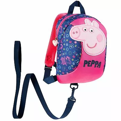 PeppaPig Backpack With Reins - Safety Reins For Toddlers Girls • £18.49