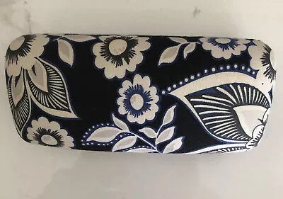 Vera Bradley Eyeglass Hard Case Clam Shell Floral Blue/White See Description • $10