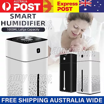 $18.19 • Buy 1L Ultrasonic Air Humidifier Mist Aroma Diffuser Oil Purifier LED Light USB MEL