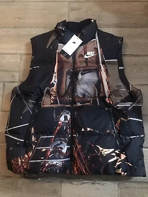Nike Therma Fit Zero Gravity Down Vest Black Sz L $170 ( DD8273-010) • $105