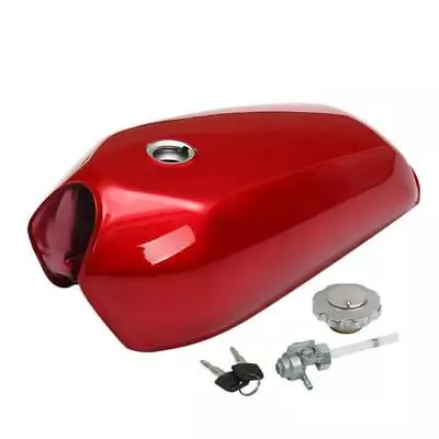 $227 • Buy W/Cap Switch Universal 9L Motorcycle Cafe Racer Vintage Gas Tank
