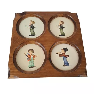 Set Of 4 Hummel Miniature Little Music Makers 1984- 87 Collectors Plates Signed • $27