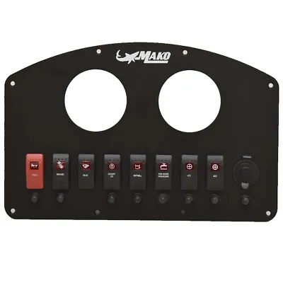 Mako Boat Switch Panel 303740 | 184 CC 15 X 9 3/4 Inch Black • $177.77