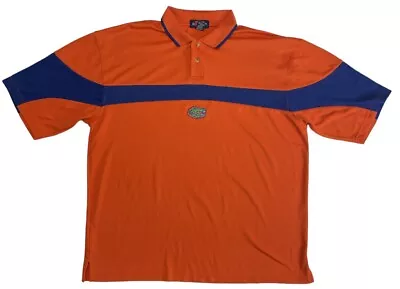 Florida Gators NCAA SEC College Classics Mens XL Orange Polo Golf Shirt EUC • $14.09