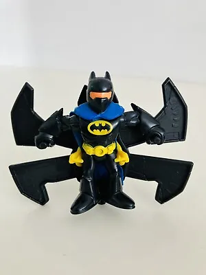£5.99 • Buy DC Comics Super Hero Friends Imaginext Batman Figure And Bat Cave Glider Toy