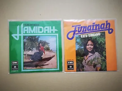 Juninah /Hamidah  Malay Psych Garage Singapore 1974 Parlophone EP • $42