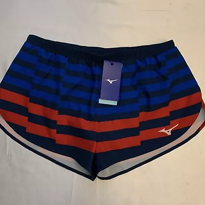 Mizuno Womens Performance Printable Lined Running Shorts Size Small New NWT 🔥 • $12.99