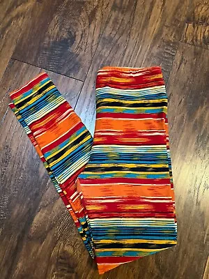 LuLaRoe Aztec Print Leggings S-M (One Size) • $8