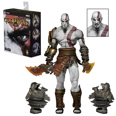 God Of War 3 Ultimate Kratos Action Figure Collectible Model Toys Halloween Gift • £23.02