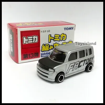 TOMICA CONSTRUCTION FACTORY 13 TOYOTA BB 1/60 TOMY DIECAST CAR NEW 5 SILVER/G • $22.80