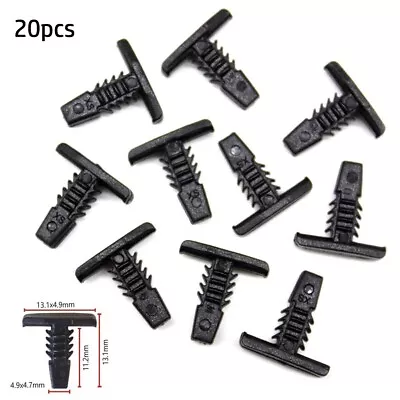 20x Door Weatherstrip Retainer Clip High Quality Fits 3/16in Hole For Chevrolet • $5.31