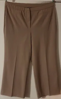 MAGI-FIT/Ladies/Womens Beige Dress Trousers - Size 20 • £8.49