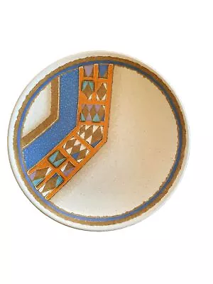 3 Mikasa Indian Feast Teepee Salad/Sandwich Plates Japan 7.75  Vtg Southwest • $49.99