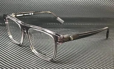 MONT BLANC MB0203O 005 Transparent Gray Men's Large 55 Mm Eyeglasses • $182.25