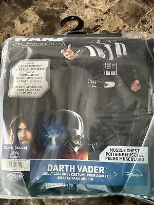 $79.99 • Buy Star Wars Adult DARTH VADER  Adult Costume Standard Size 36-38 XL￼