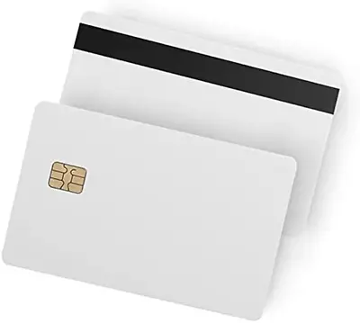 100 Pack - SLE4442 Chip Cards With Hi-Co Magnetic Stripe PVC - SLE 4442 • $98.29