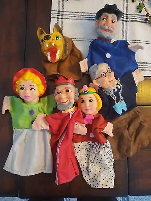 $44.99 • Buy Lot Of 6 Vintage Hand Puppets Mr. Rogers Neighborhood