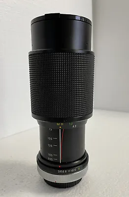 Vivitar 75-205mm F/3.8 Manual Focus Macro Zoom Camera Lens • $28