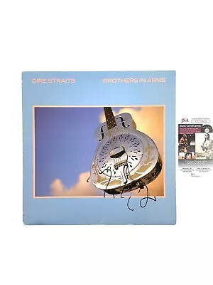 Dire Straits Rare Signed Brothers In Arms Vinyl Record Mark Knopfler JSA COA • $999.99