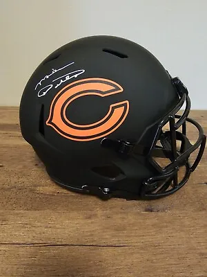 Mike Ditka Autographed Replica Bears Eclipse Helmet.. PLEASE READ DESCRIPTION • $175