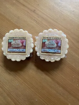 Yankee Candle Usa Deerfield Retired Wax Tarts X 2 -  Vanilla Cupcake • £2.99