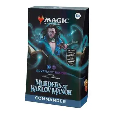 MTG Magic The Gathering: Murders At Karlov Manor Commander Deck (Revenant Recon) • $88.95