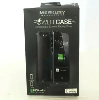 Open Box Merkury Innovations Power Case For IPhone 5 And 5s • $11.97