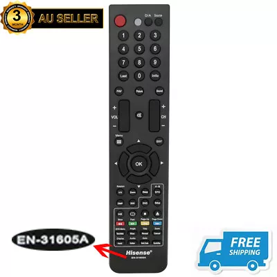 New Original Hisense TV Remote EN-31605A For HL81V68P HL48V88 HL55V88 HL106V88P • $16.80