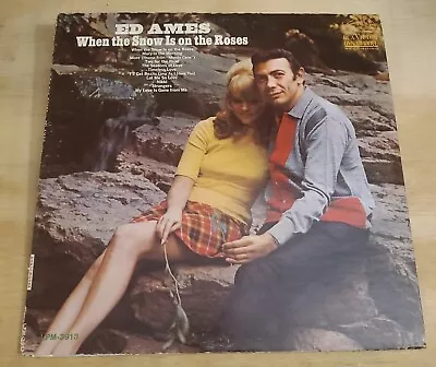 Ed Ames - When The Snow Is On The Roses - 1969 12  Vinyl LP  RCA LSP-3913 • $13.40