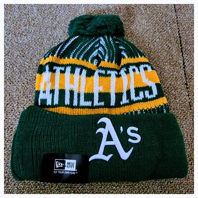 Oakland Athletics Mlb Baseball Beanie Hat. • $25