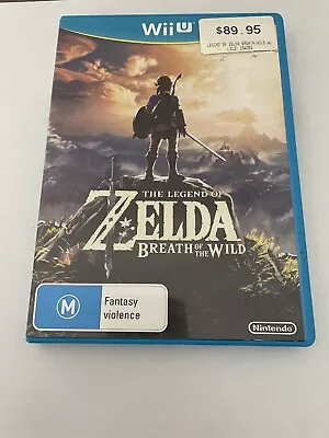 The Legend Of Zelda Breath Of The Wild Nintendo Wii U • $50