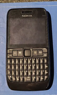 $43.72 • Buy Nokia E Series E63 - Black (Unlocked) Smartphone
