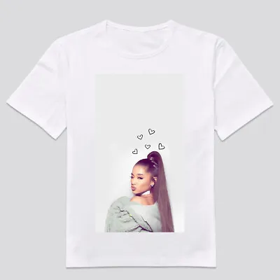 Custom T Shirt Ariana Grande Music Hip Hop R&b Vintage Tee Artist Pop • $39.99