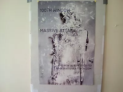 Original Massive Attack 100th Window Promo Poster • £14