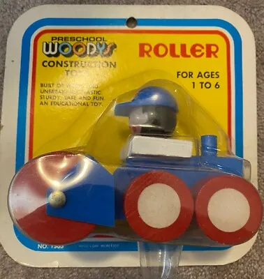 Vintage 1973 Mego Preschool Woodys Construction Toys 1503 Steam Roller • $17.99