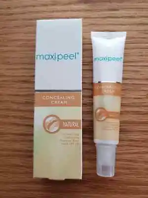 Maxi Peel  Concealing Cream - NATURAL Moisturizing Make.up Base SPF 20 • $13.99