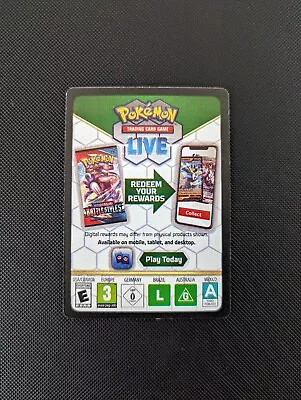 $2.90 • Buy 10x Pokemon TCG Crown Zenith Online Code Cards - Unused - Sent In EBay Messages 
