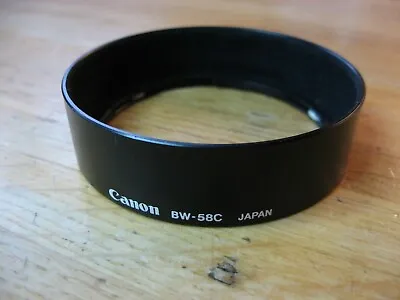 Genuine Canon FD Lens Hood BW-58C • £15