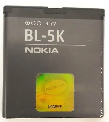 $6.47 • Buy OEM Phone Battery BL-5K 1200mAh For Nokia Astound C7-00 701 N85 N86 8MP Oro X7 