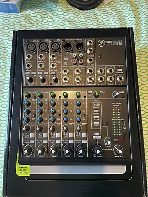 £160 • Buy Mackie 802VLZ4 Compact 8-channel Analogue Mixer - Very Good Condition