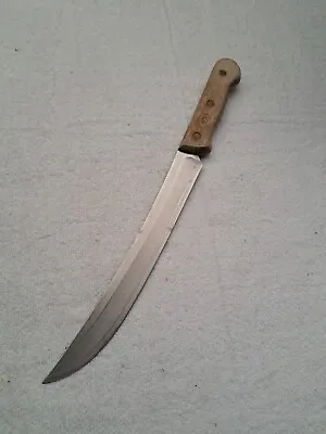 $34 • Buy Vintage Chicago Cutlery 45s 10” Scimitar Butcher Knife USA