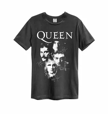 £24.95 • Buy Amplified Queen Photo Autographs Unisex Charcoal T-Shirt