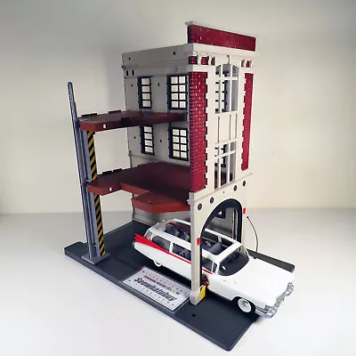 ** Imcomplete *** Playmobil Ghostbusters Firehouse HQ & Ecto-1 Car - Spares • £19.99