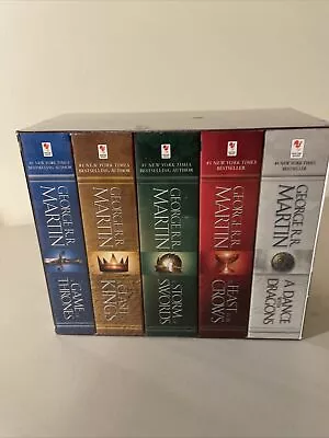 A Game Of Thrones - A Song Of Ice And Fire - 5 Book Set - George R.R.Martin • $49