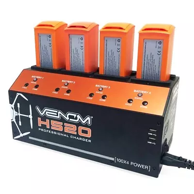 Venom Yuneec H520/Typhoon H + (Plus) 4-Port Balancing Smart Charger • $105